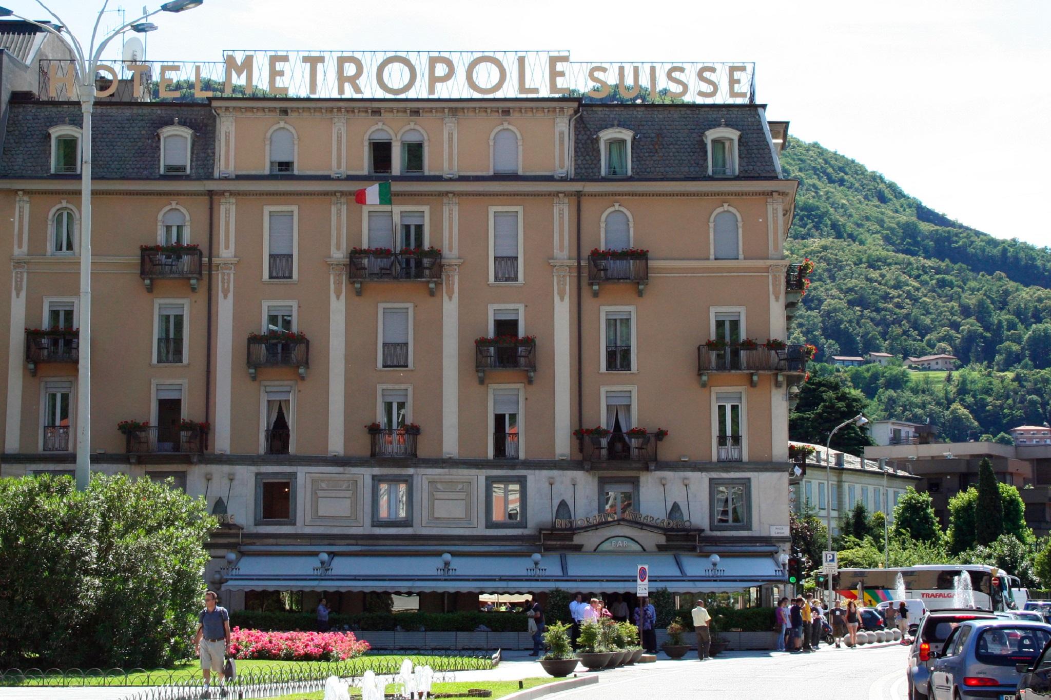 Hotel Metropole Suisse Como Exterior foto