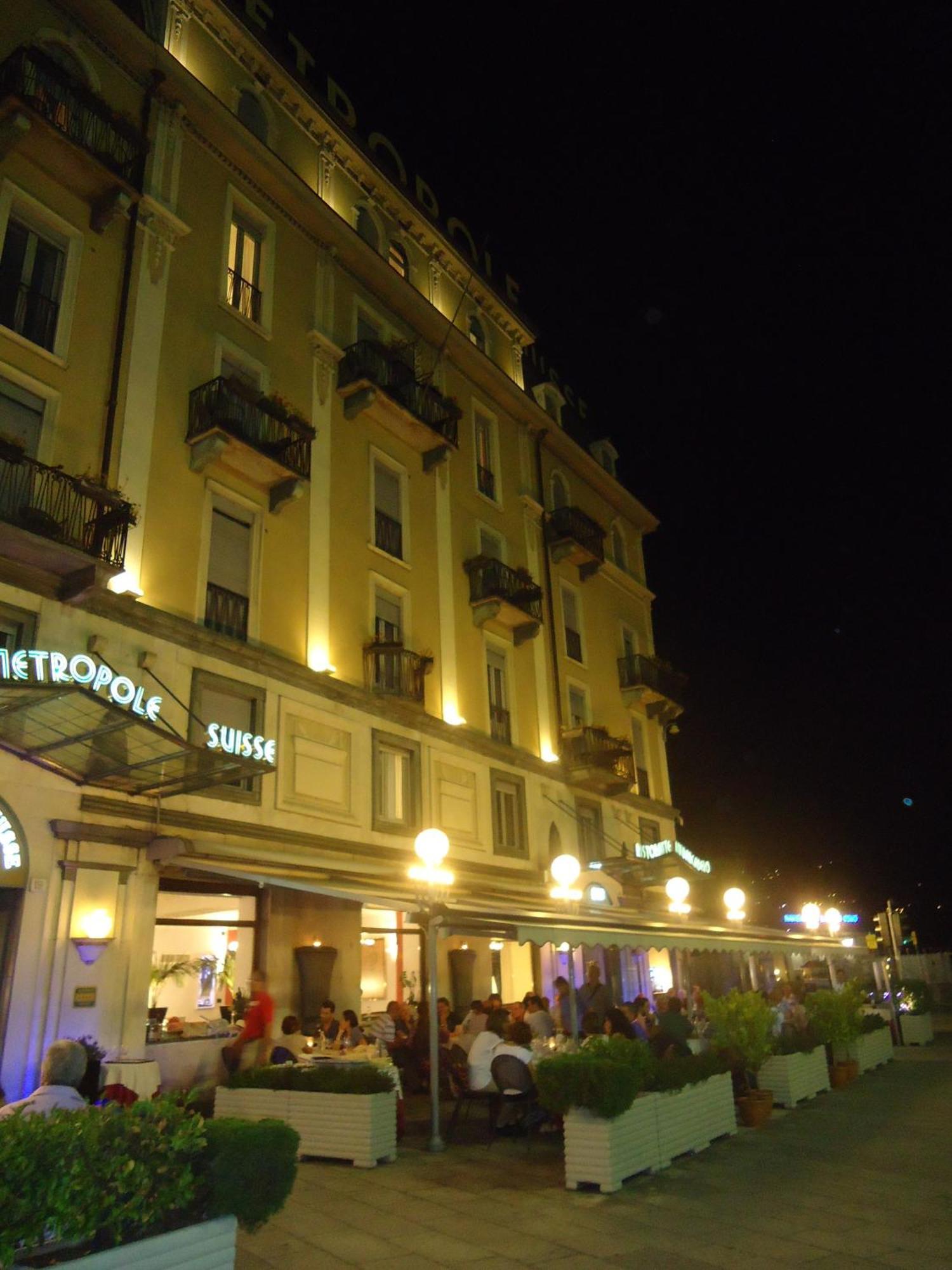 Hotel Metropole Suisse Como Exterior foto