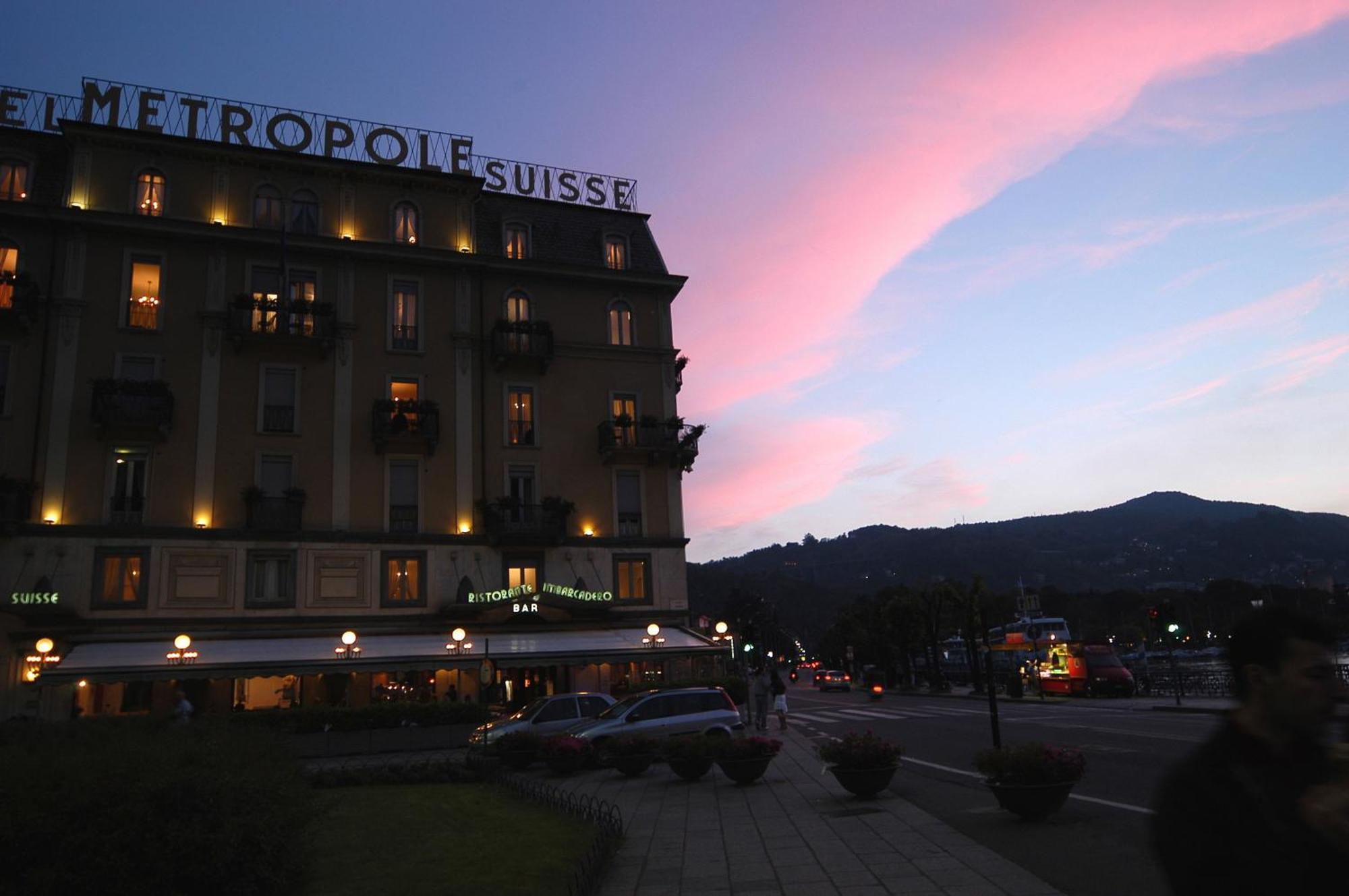 Hotel Metropole Suisse Como Exterior foto