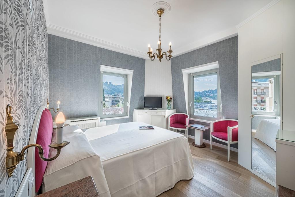 Hotel Metropole Suisse Como Quarto foto