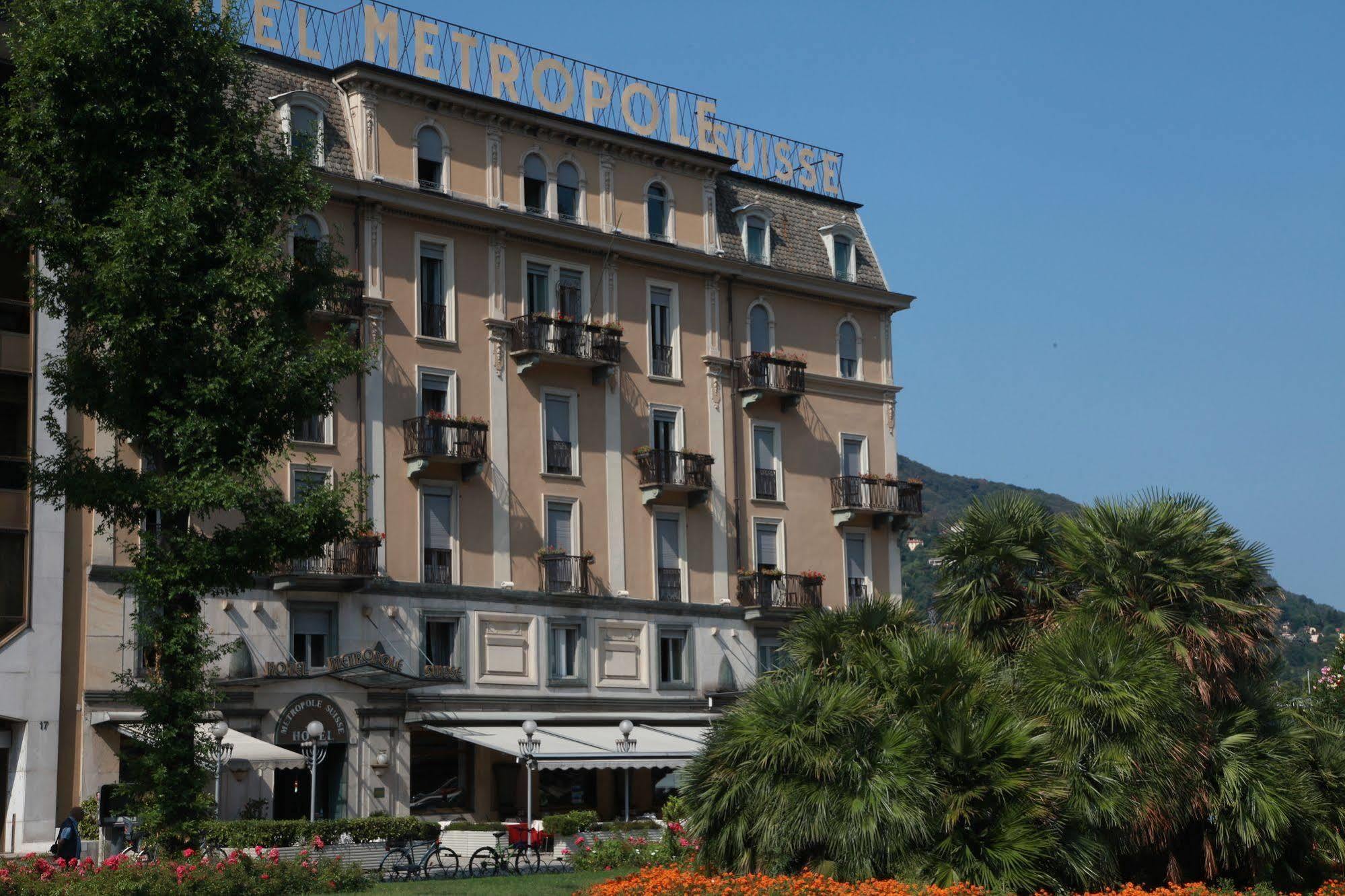 Hotel Metropole Suisse Como Exterior foto